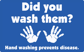 Did You Wash Your Hands Sign