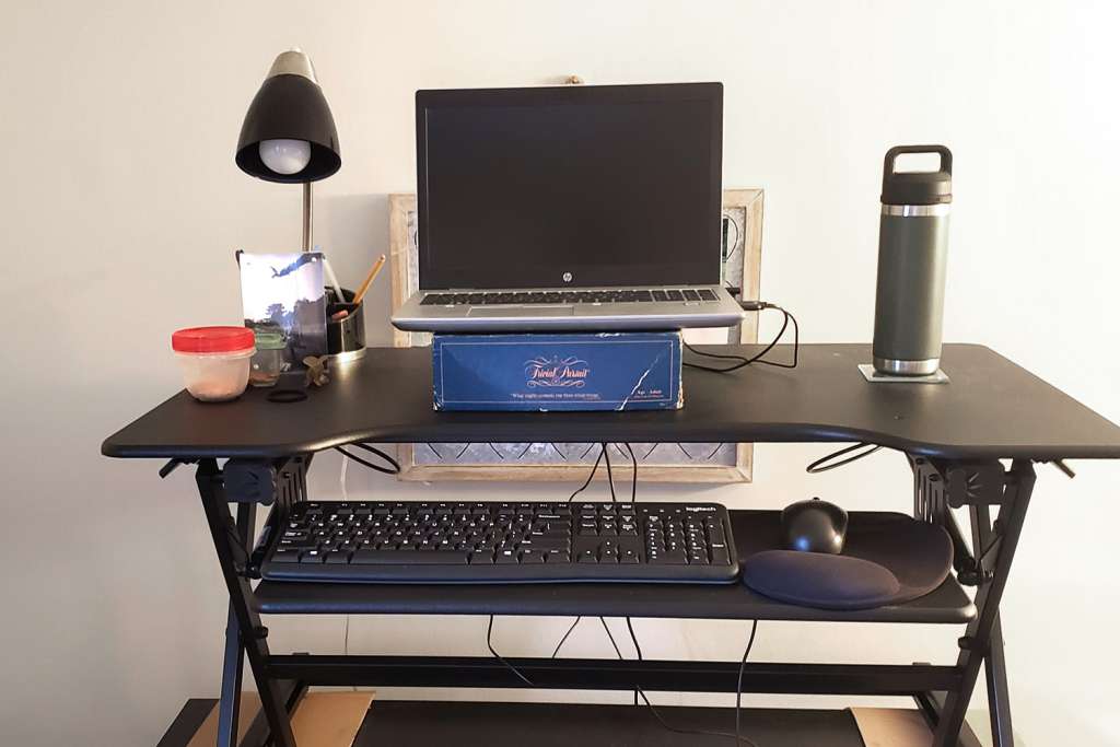 Sit Stand Desk Setup