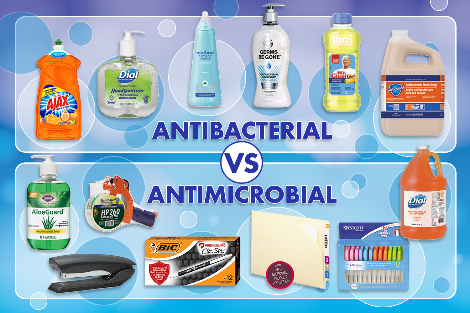 Graphical Image of antibacterial versus antimicrobial