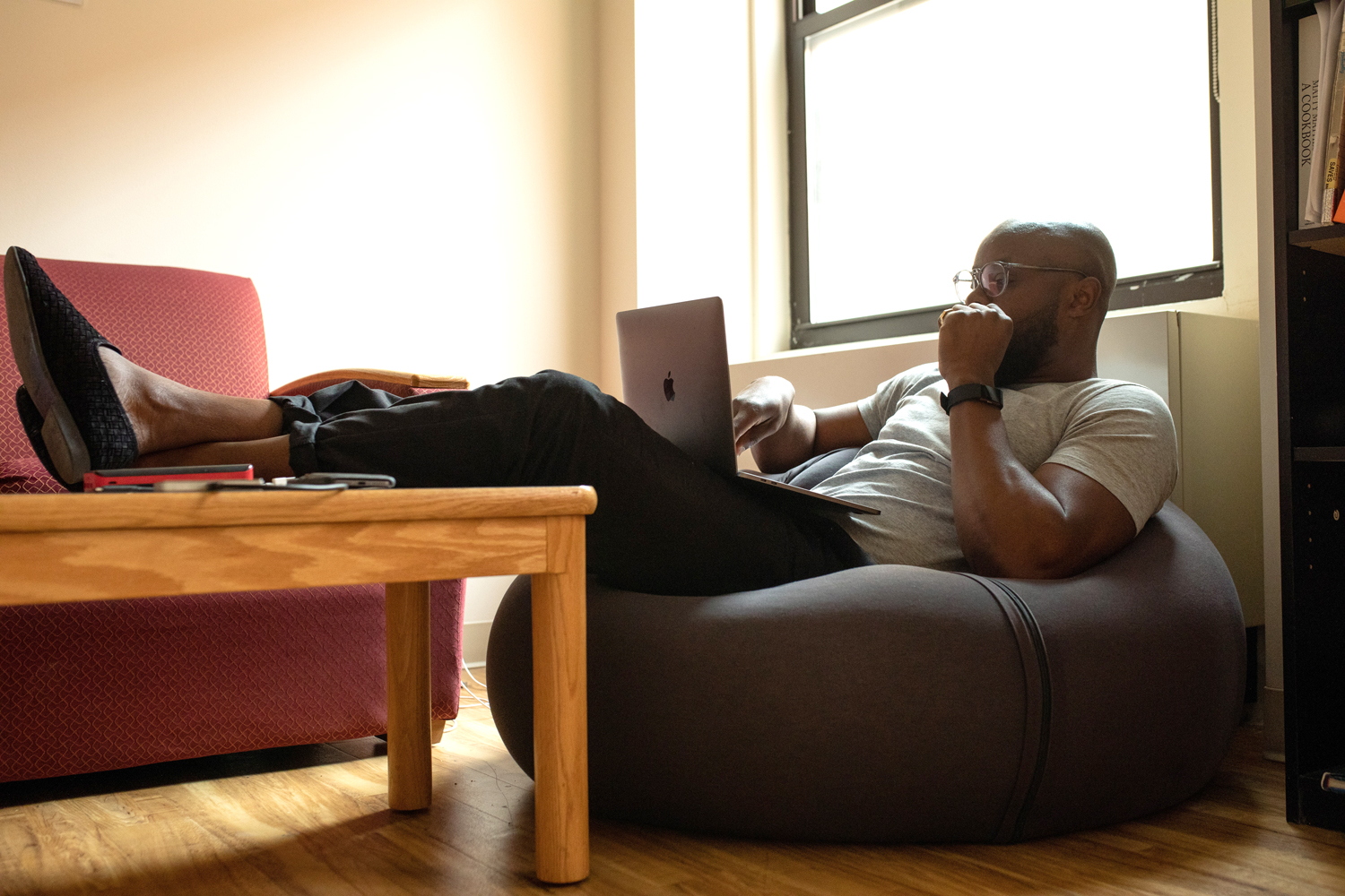 Sitting Down for Work