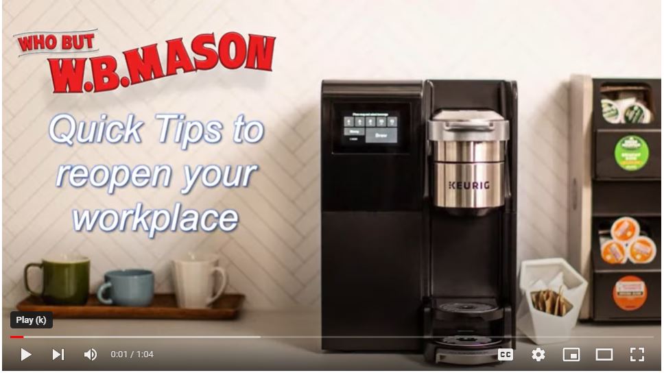 Video Thumbnail of a Coffee Space at a Workplace