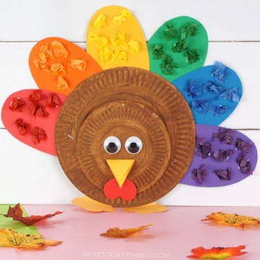 Color Matching Turkey Craft