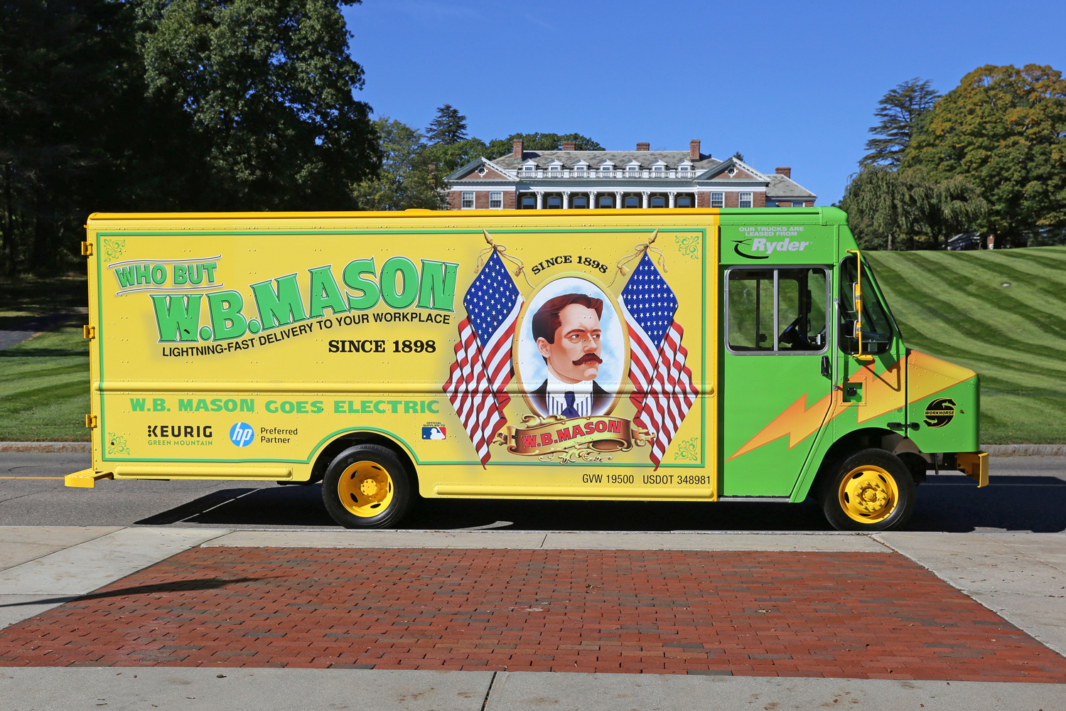 WB Masons Green Truck