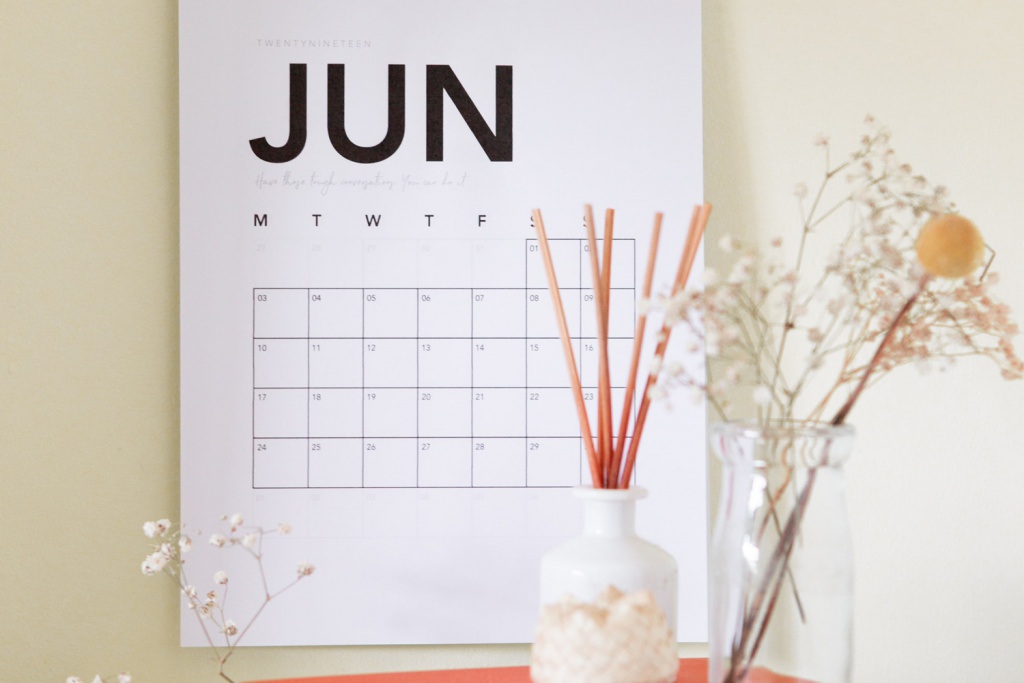 June Calendar