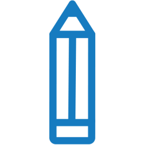 icon of a school pencil