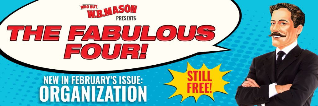 wb mason man with speech bubble highlighting fabulous four