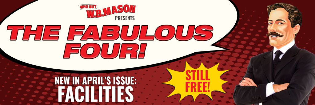 wb mason man with speech bubble highlighting fabulous four