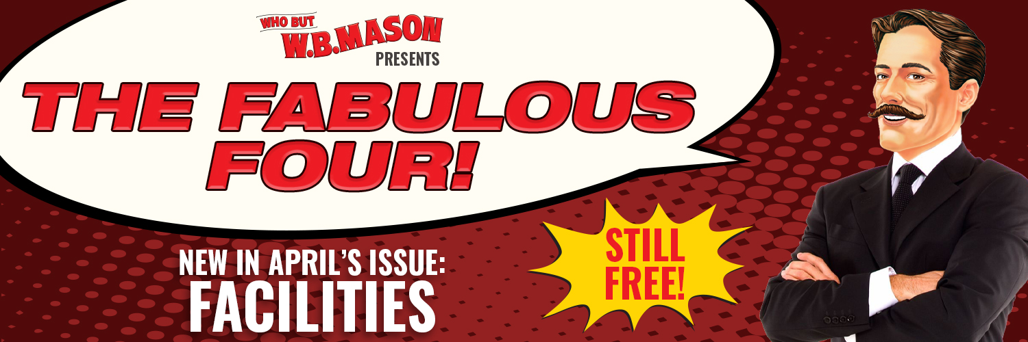 wb mason man with speech bubble highlighting fabulous four