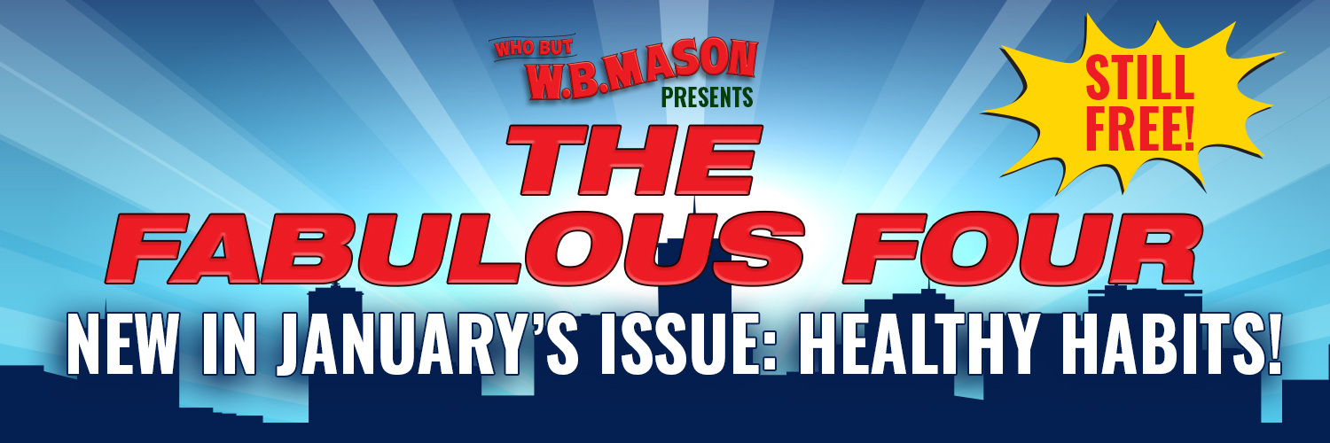 graphic spelling out fabulous four