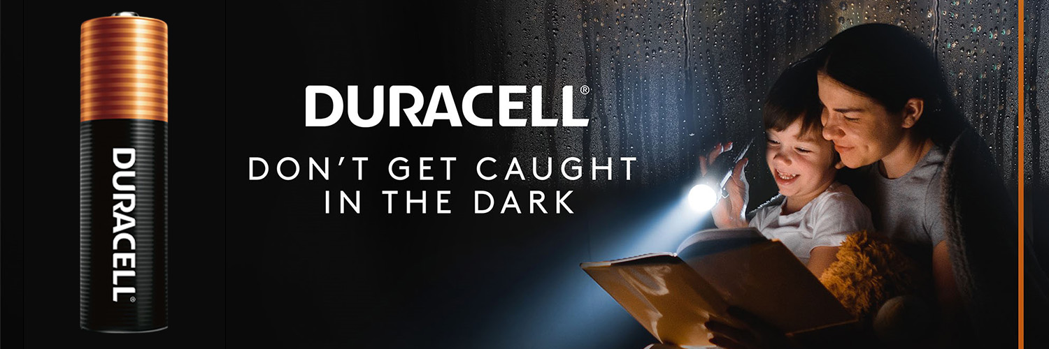 mother son with flashlight