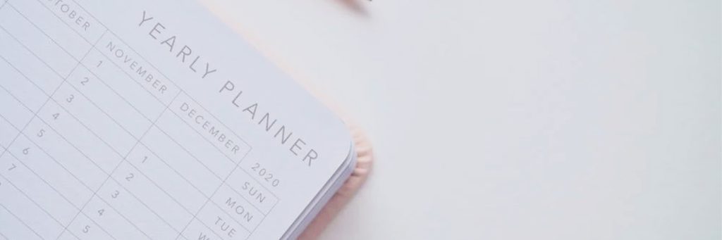 planner that spells out yearly planner